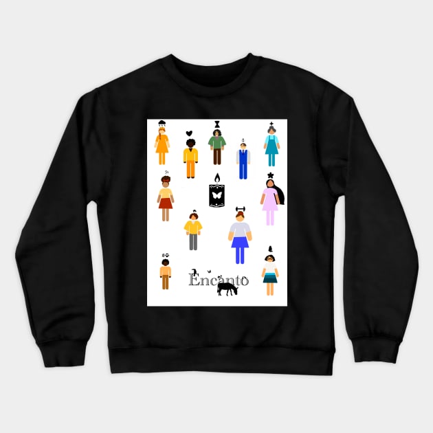 Encanto Crewneck Sweatshirt by Zelumi